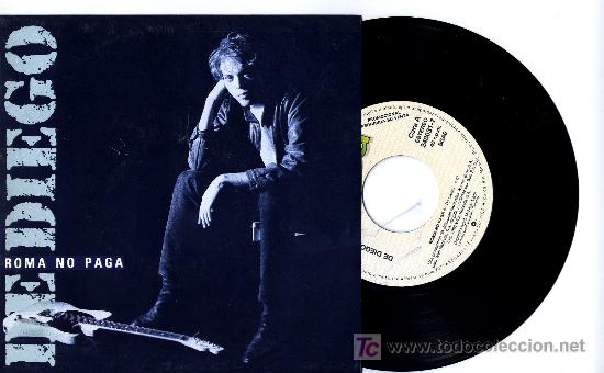 Disques de vinyle: DE DIEGO   SINGLE PROMO