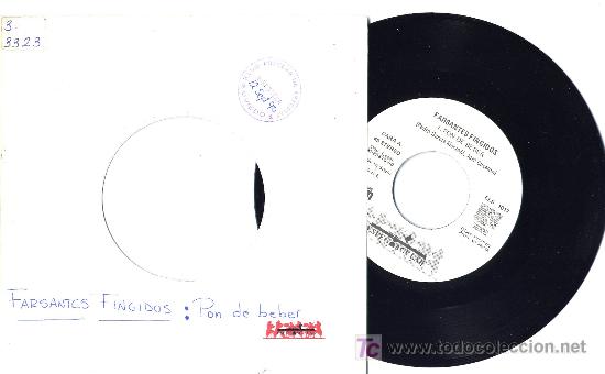 Vinyl records: FARSANTES FINGIDOS single  PROMO