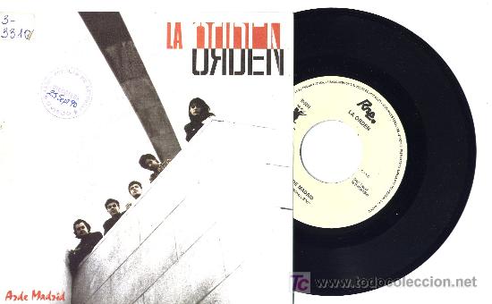 Discos de vinilo: LA ORDEN single - Foto 1