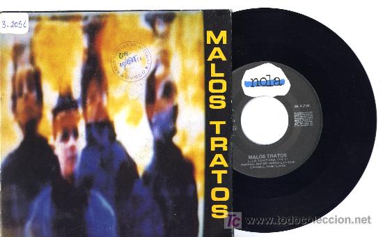 Discos de vinilo: MALOS TRATOS  single - Foto 1