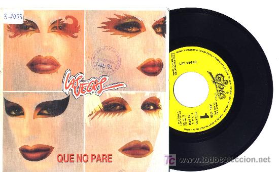 Discos de vinil: LAS VEGAS  single
