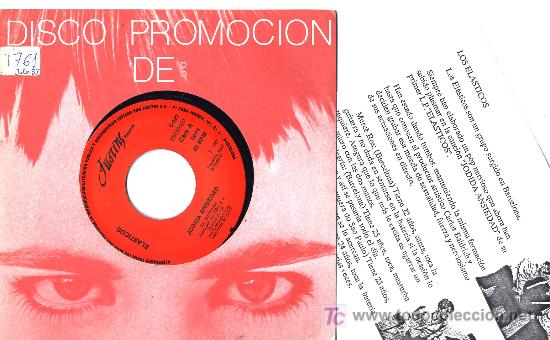 Discos de vinil: ELASTICOS   single