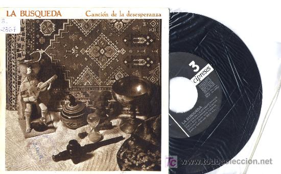 Discos de vinilo: LA BUSQUEDA  single PROMO - Foto 1