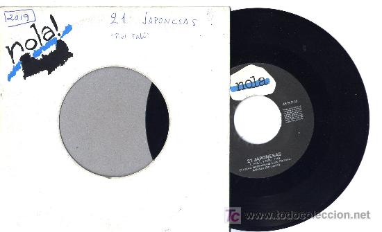 Vinyl records: 21 JAPONESAS single