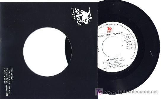 Discos de vinilo: PANICO EN EL TELEFONO  single - Foto 1