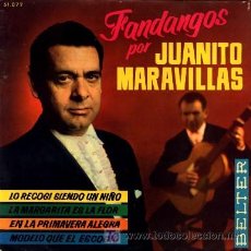 Discos de vinilo: JUANITO MARAVILLAS ··· LO RECOGI SIENDO UN NIÑO / LA MARGARITA ES LA FLOR / EN LA... - (EP 45 RPM). Lote 21665087