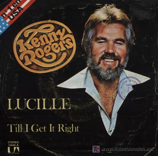 kenny rogers - lucille - Comprar Discos Singles Vinilos de música ...