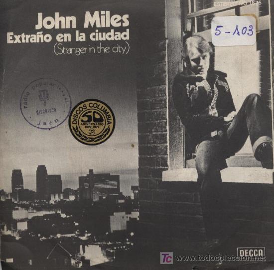 Discos de vinilo: John Miles  -  Stranger in the city - Foto 1