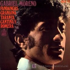 Discos de vinilo: GABRIEL MORENO ··· SU LLANTO ME CONMOVIO / ME MANDASTE A DECIR / A PREGUNTARLE... - (EP 45 RPM). Lote 21664977