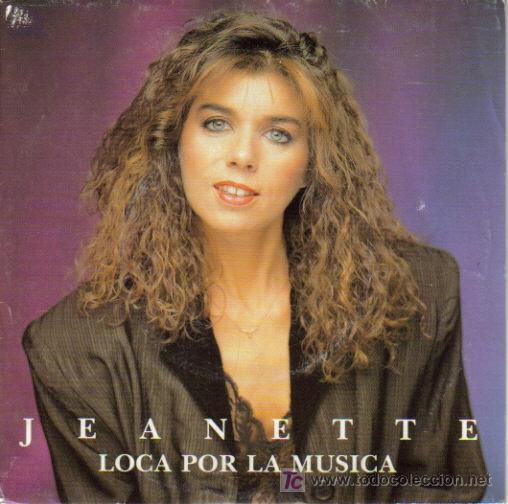 Dischi in vinile: JEANETTE-LOCA POR LA MUSICA + SINCERIDAD SINGLE VINILO EDITA TWINS EN 1989