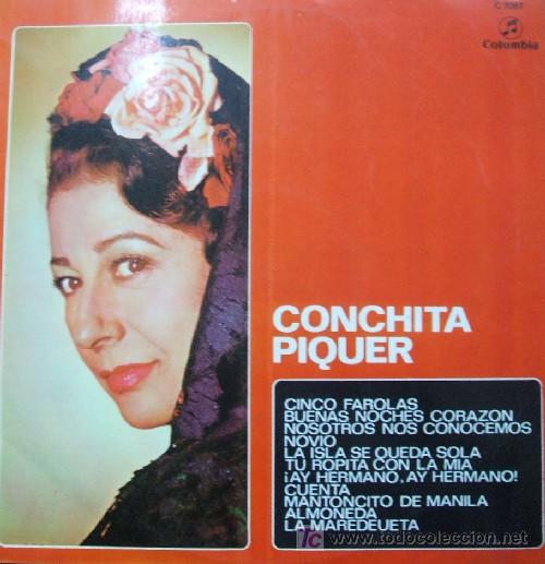 Discos de vinilo: CONCHITA PIQUER. LP-FLA-035 ,2 - Foto 1