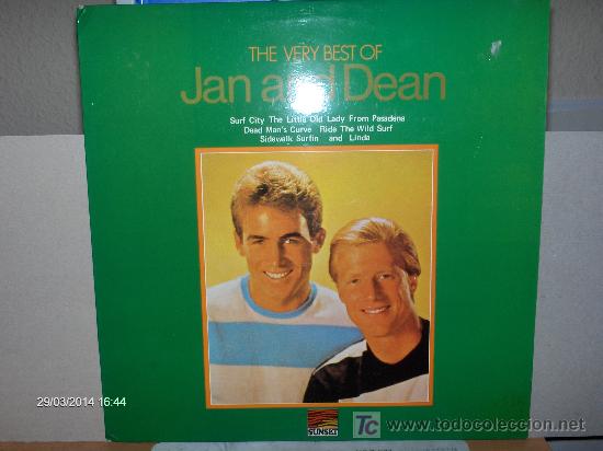Discos de vinilo: JAN AND DEAN ---- VERY BEST - Foto 1