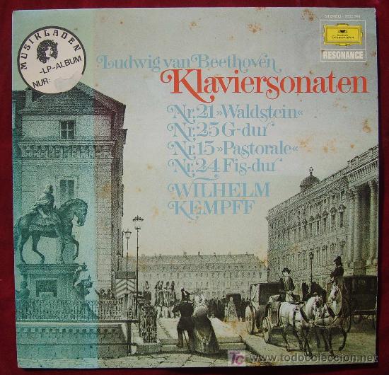 Discos de vinilo: DGG - BEETHOVEN - SONATAS PARA PIANO - KEMPFF - Foto 1