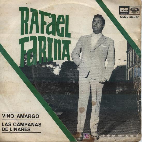 Discos de vinilo: Rafael Farina ; El Rey Gitano  -  Vino Amargo - Foto 1