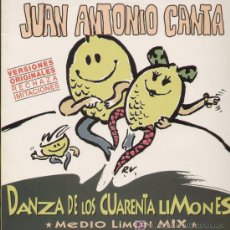 Discos de vinilo: JUAN ANTONIO CANTA / DANZA DE LOS CUARENTA LIMONES (MAXI VIRGIN DE 1986)