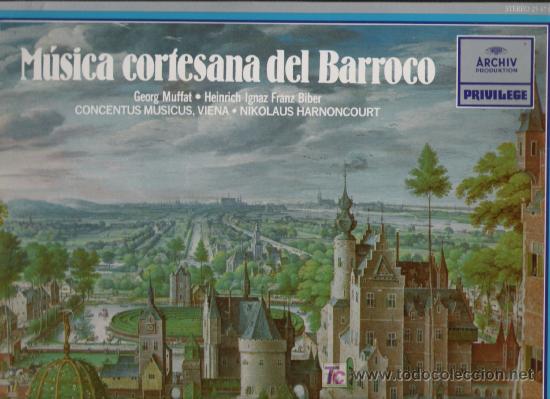 Discos de vinilo: MUSICA CORTESANA DEL BARROCO