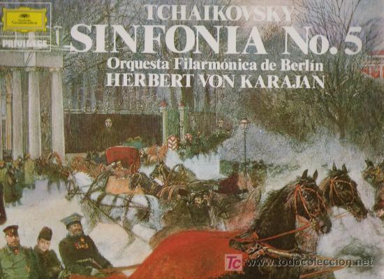 Discos de vinilo: TCHAIKOVSKY   SINFONIA  N&ordm; 5 - Foto 1