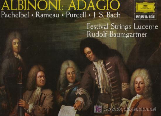 Discos de vinilo: ALBINONI   ADAGIO - Foto 1