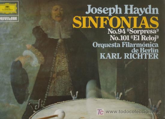 Discos de vinilo: JOSEPH  HAYDN     SINFONIAS - Foto 1