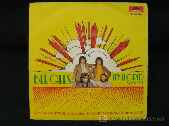 Discos de vinilo: BEE GEES MY WORLD - Foto 1
