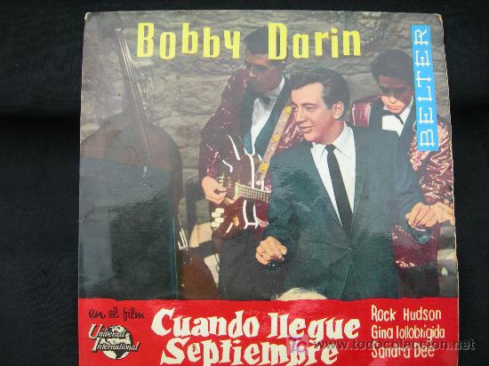 Discos de vinilo: BOBBY DARIN Cuando llegue Septiembre - Foto 1