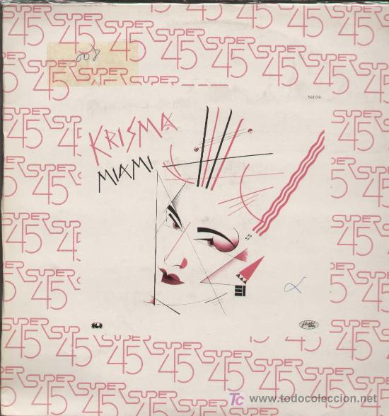 Discos de vinilo: KRISMA / Miami (MAXI FLUSH RECORDS de 1983) - Foto 1