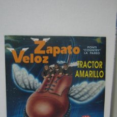 Discos de vinilo: ZAPATO VELOZ ( DOBLE L.P. TRACTOR AMARILLO. STUDIO 54 REMIX ). Lote 9678553