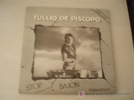 Discos de vinilo: MAXI LP. TULLIO de PISCOPO. Stop bajon - Foto 1