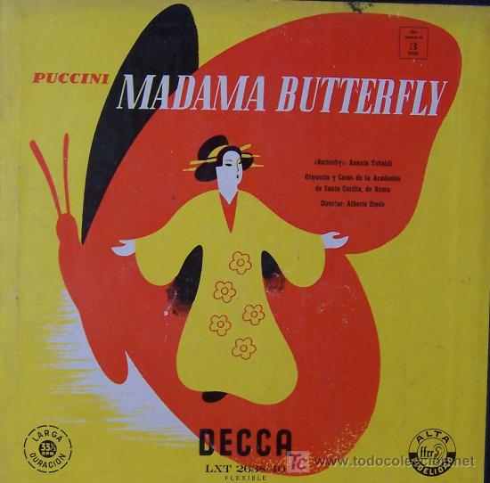 Discos de vinilo: Madame Butterfly - Foto 1