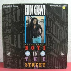 Discos de vinilo: EDDY GRANT ( BOYS IN THE STREET 3 VERSIONES ) HOLANDA-1984 MAXI45 ICE. Lote 6078985