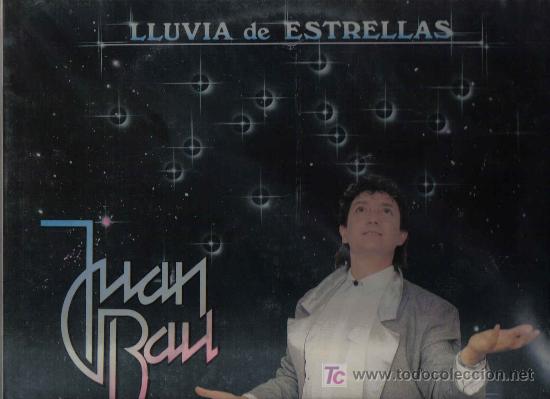 Discos de vinilo: LP JUAN BAU - LLUVIA DE ESTRELLAS - Foto 1