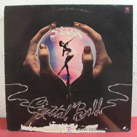 Discos de vinilo: STYX   ( CRYSTAL BALL )   HOLANDA - 1976   LP33   A & M - Foto 1