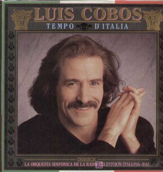 Discos de vinilo: LUIS COBOS / Tempo DItalia (LP CBS de 1987) - Foto 1