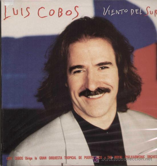 Discos de vinilo: LUIS COBOS / Viento del sur (LP EPIC de 1993) - Foto 1