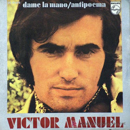 Discos de vinilo: Victor Manuel Antipoema Single 1971 - Foto 1