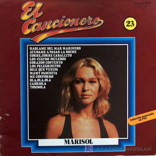 Discos de vinilo: Marisol El cancionero 1980 - Foto 1