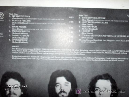 Discos de vinilo: ARROGANCE ( DON DIXON ) ---- RUMORS - Foto 2