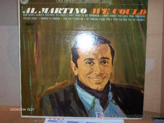 Discos de vinilo: AL MARTINO ----- WE COULD - Foto 1
