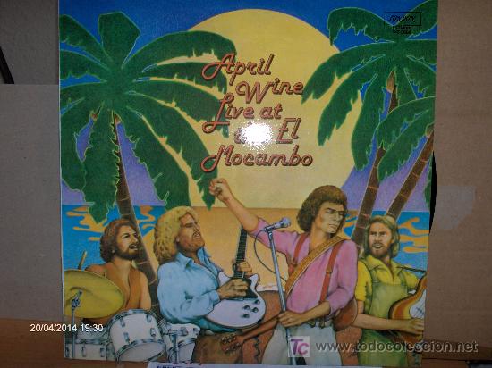 Discos de vinilo: APRIL WINE ---- LIVE AT THE MOCAMBO - Foto 1