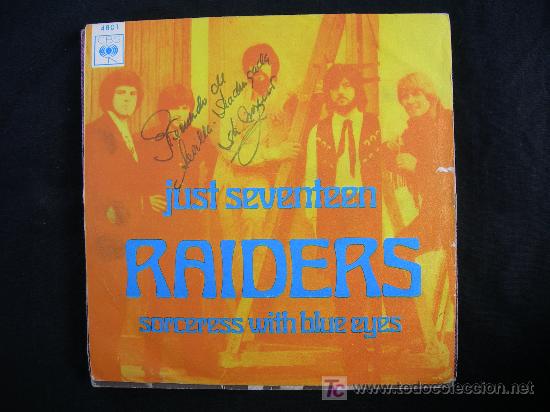 Discos de vinilo: THE RAIDERS  JUST SEVENTEEN - Foto 1