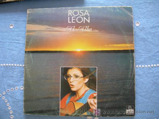 Discos de vinilo: ROSA LEON  AL ALBA - Foto 1