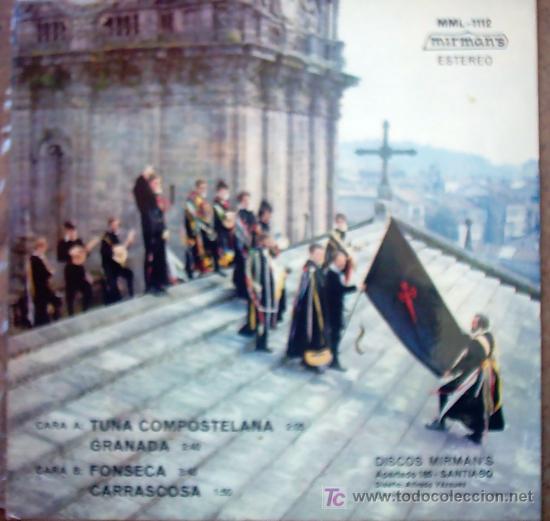 Discos de vinilo: TUNA UNIVERSITARIA COMPOSTELANA - Foto 2