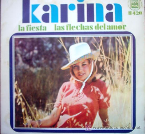 Discos de vinilo: KARINA LA FIESTA/ LAS FLECHAS DEL AMOR - Foto 1