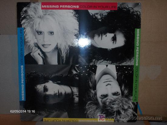 Discos de vinilo: MISSING PERSONS----- COLOR IN YOUR LIFE - Foto 1