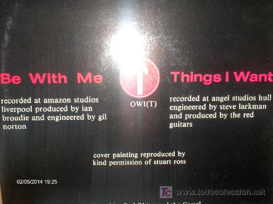 Discos de vinilo: RED GUITARS ----- BE WITH ME   MAXI - Foto 2