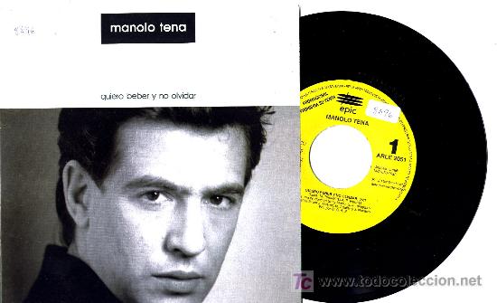 Discos de vinilo: MANOLO TENA SINGLE PROMO ONE SIDED - Foto 1