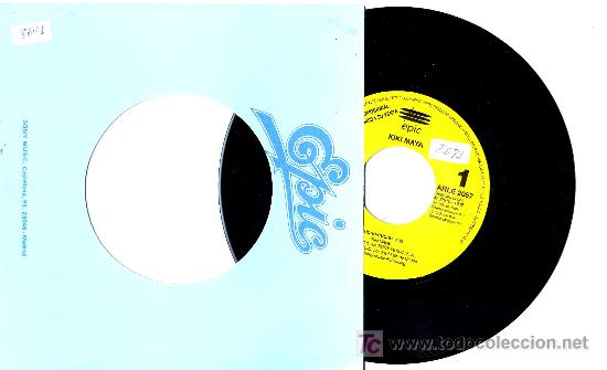 Vinyl records: KIKI MAYA SINGLE PROMO ONE SIDED