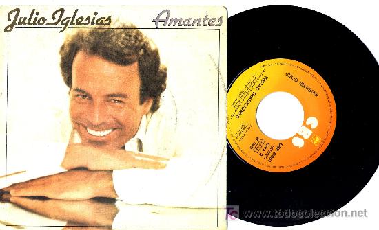 Disques de vinyle: JULIO IGLESIAS  SINGLE