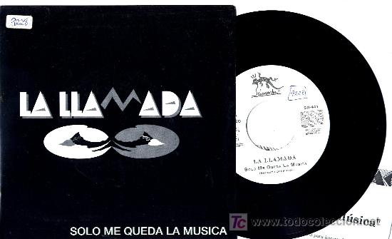 Discos de vinil: LA LLAMADA PROMO SINGLE