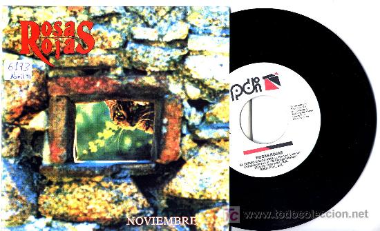 Vinyl records: ROSAS ROJAS SINGLE